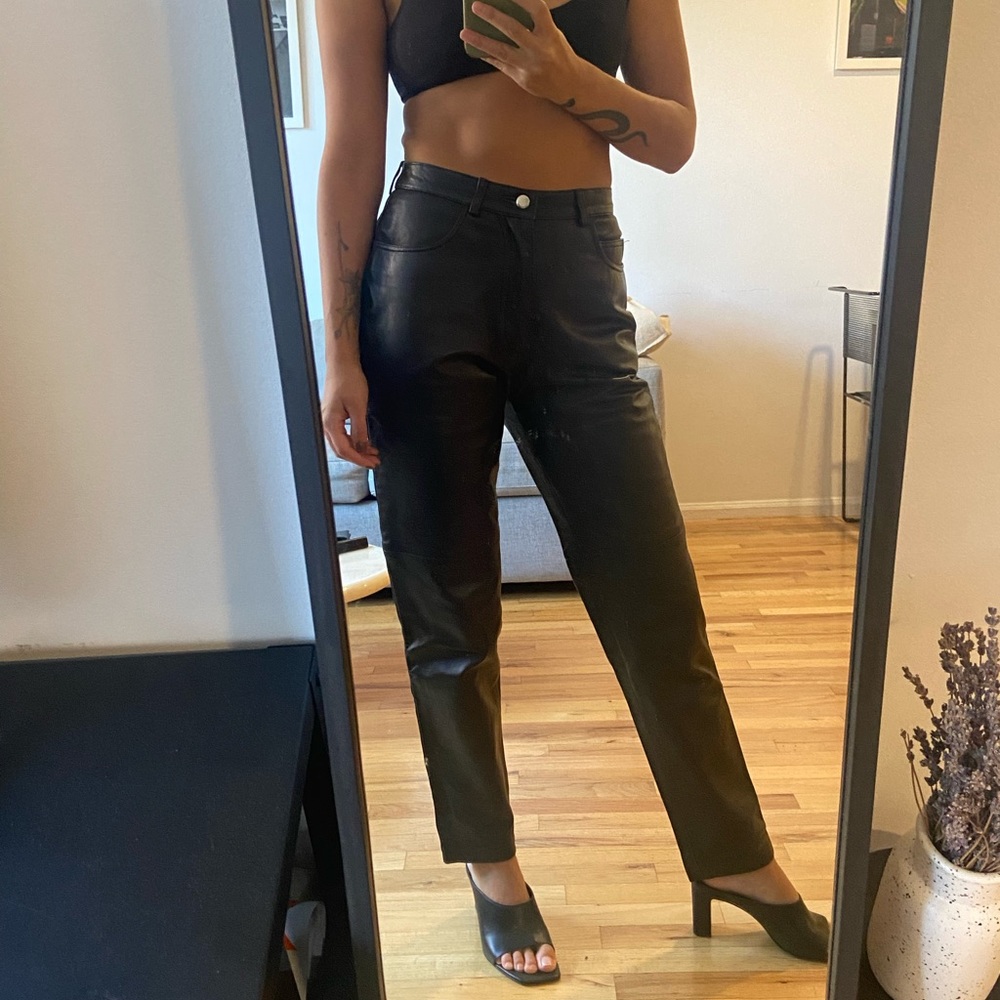 Incredible vintage leather pants!! - Picture 4 of 12